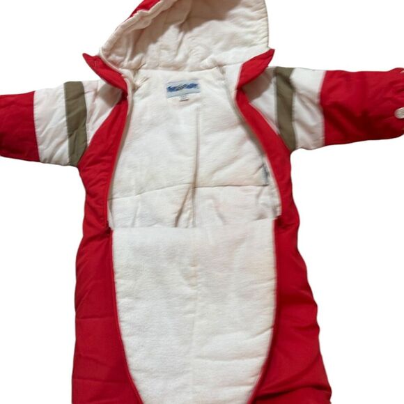 Vintage San Francisco 49ers Baby Snow Suit 24 Months Toddler Jersey Helmet - Picture 3 of 13